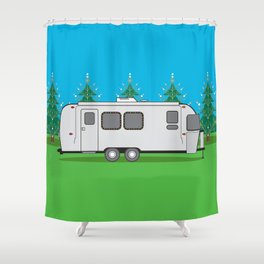 O Airstream…Trees!! Shower Curtain