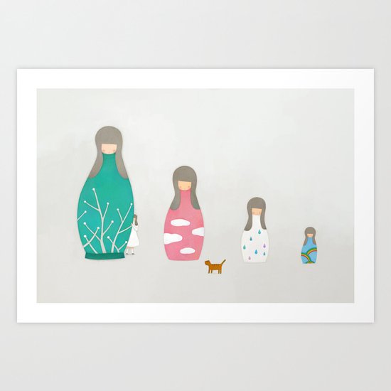 Matryoshka Art Print