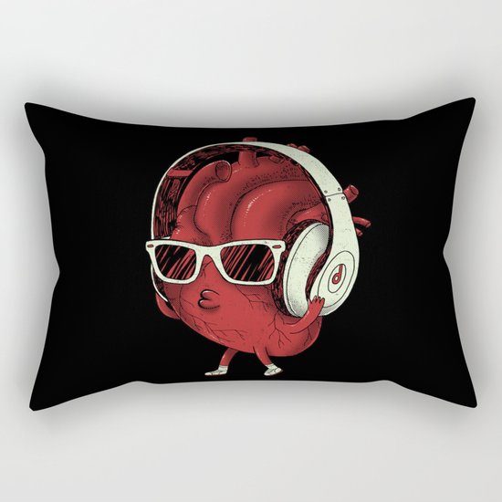 heartBEAT Rectangular Pillow