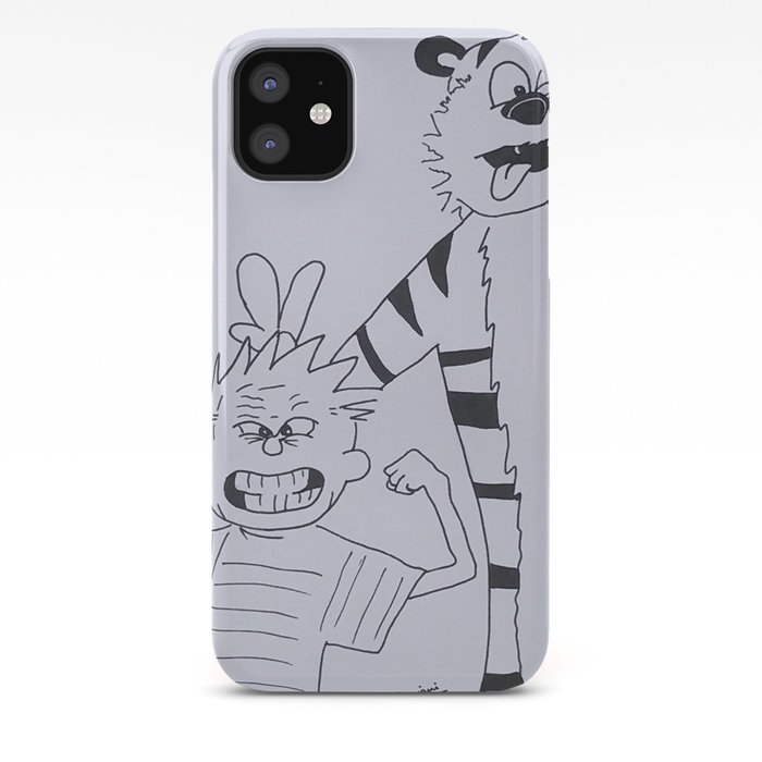 Calvin And Hobbes Iphone Case By Ranjaniart Society6