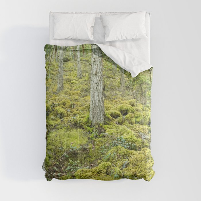 Mossy Forest Floor Comforter