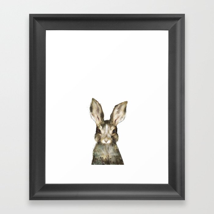 Little Rabbit Framed Art Print