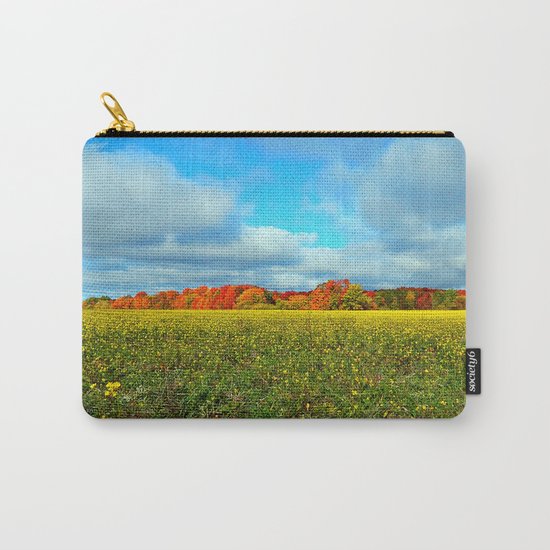Autumn's Contrasts Carry-All Pouch