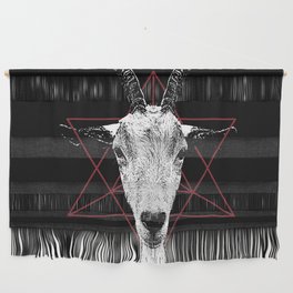 Satanic Goat | Occult Art Wall Hanging