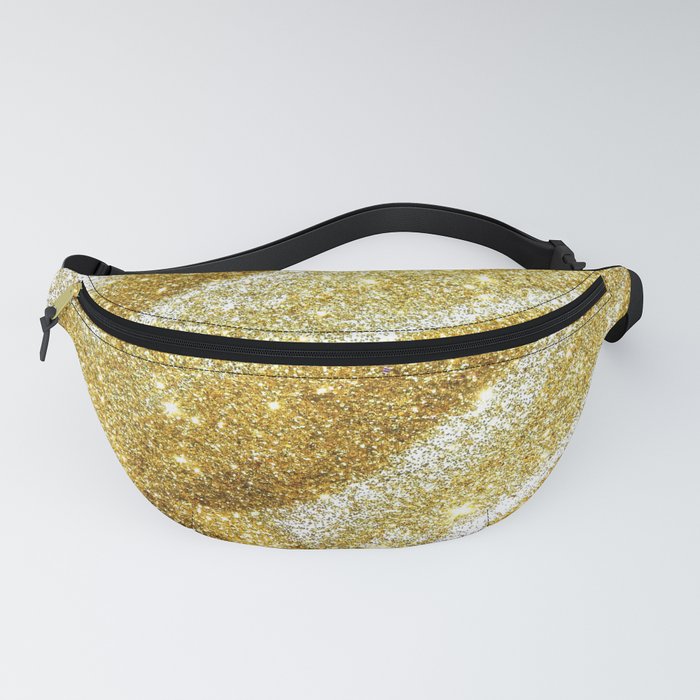 Gold glitter shop fanny pack