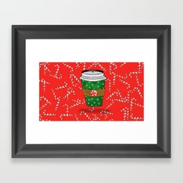 Christmas Coffee Framed Art Print