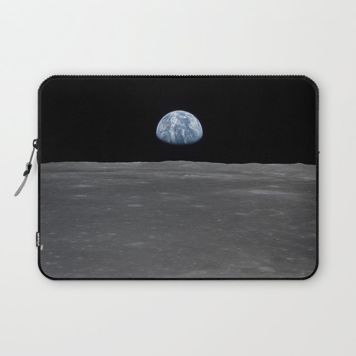 see the marble from the moon | space 005 Laptop Sleeve