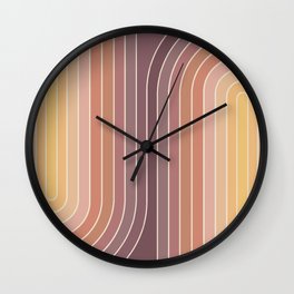 Gradient Curvature I Wall Clock