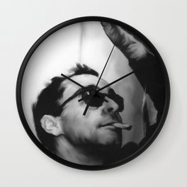 Jean-Luc Godard Wall Clock