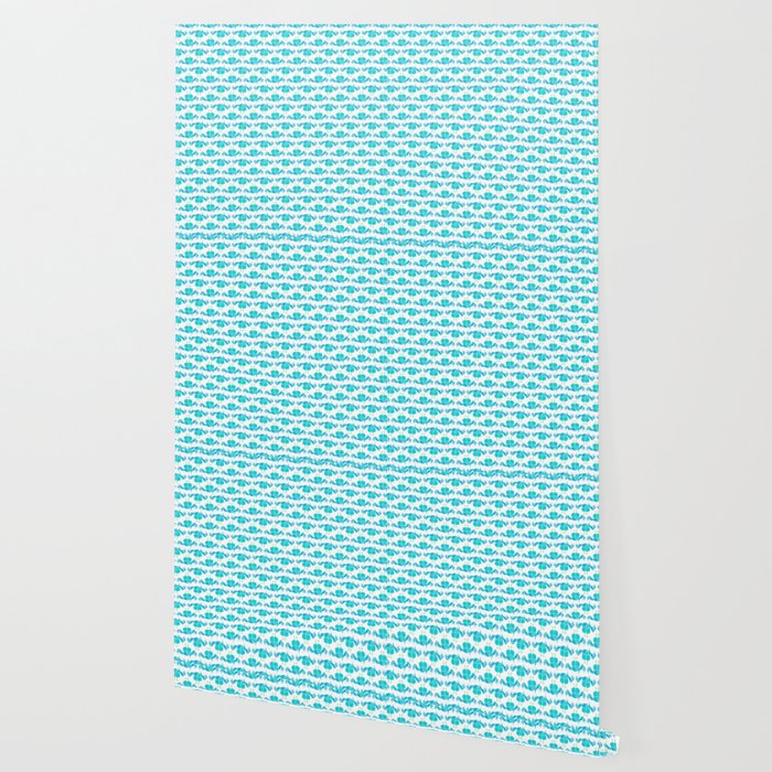 Cute Turquoise Crab Wallpaper By Silvia Maria Society6