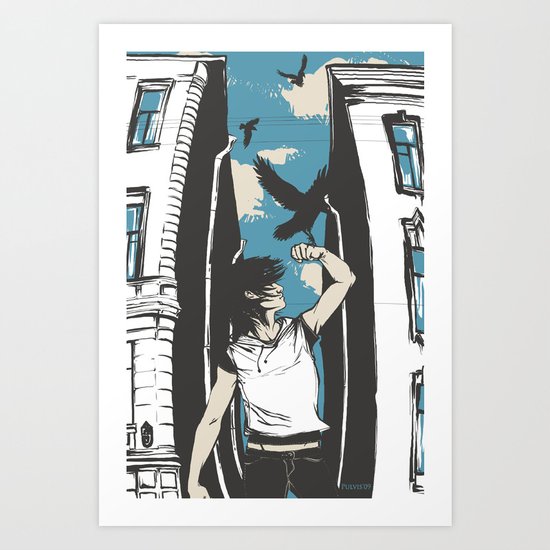 Bad Omens Art Print