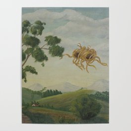 Flying Spaghetti Monster Poster