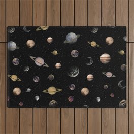 Planets, Moons & Stars Outdoor Rug