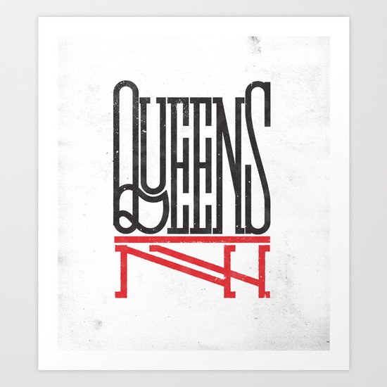 Queens NY Art Print