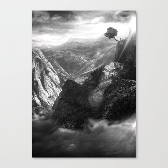 On Top of the World Canvas Print