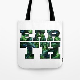 Earth LETTER Tote Bag