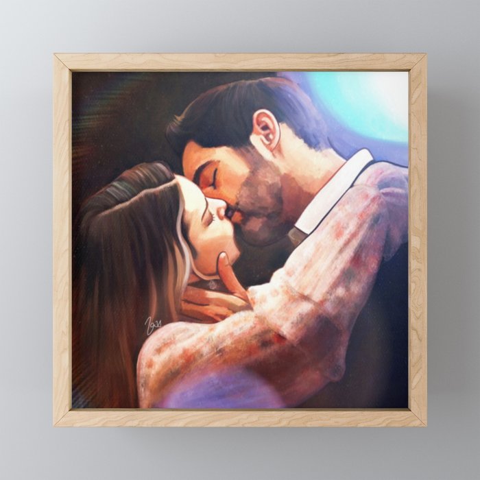 Deckerstar  Framed Mini Art Print