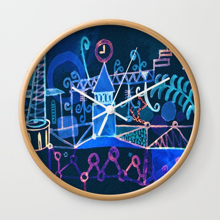 magic city Wall Clock