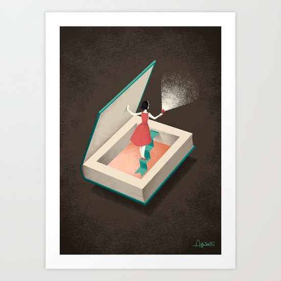 Inquiring Art Print