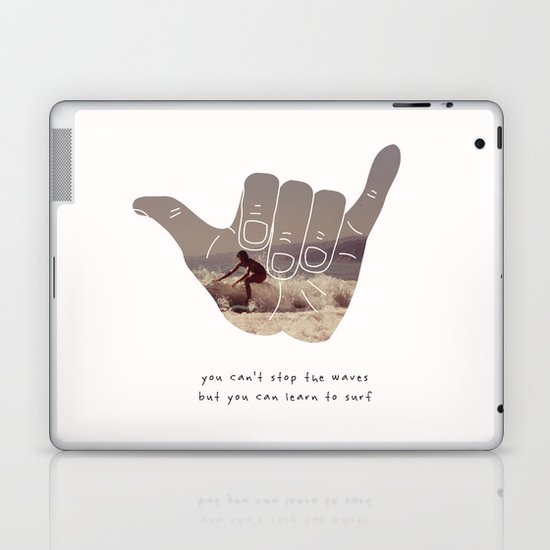 good vibrations Laptop & iPad Skin