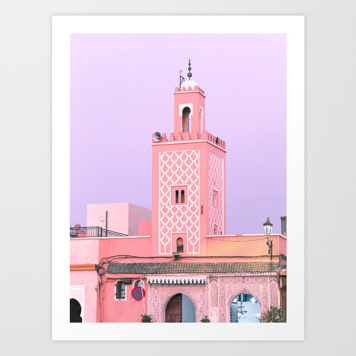 Marrakech Medina Traditional Morocco Photography Art Print by Beli Society6