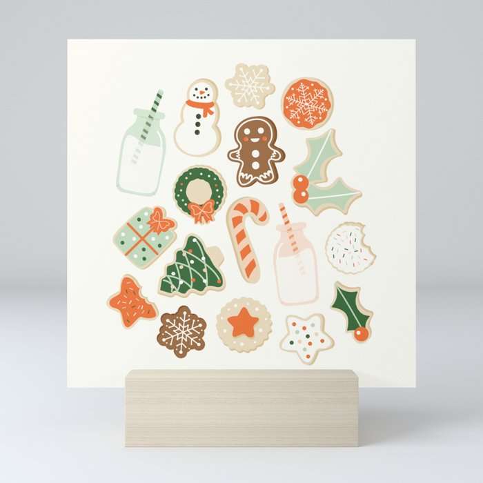 Christmas Cookies Mini Art Print