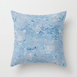 Year of the Water Tiger Throw Pillow