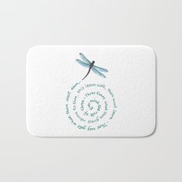 Witches rule of Three and dragonfly Bath Mat | Animal, Witch, Digital, Pagan, Ink Pen, Wiccan, Graphic Design, Colored Pencil, Drawing, Dragonfly 