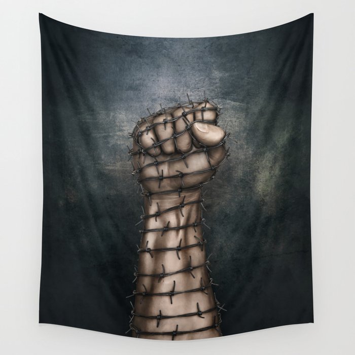 Hard Religion Wall Tapestry