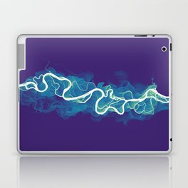 Yellowstone River Treasure Blues Laptop Skin
