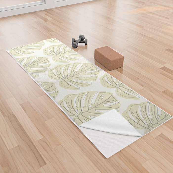 monstera 20 Yoga Towel