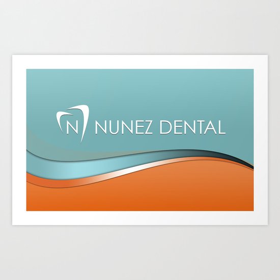 Nunez Dental Logo Art Print