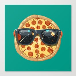 Cool Pizza Canvas Print