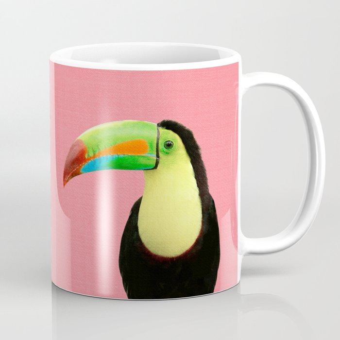 Toucan Bird - Pink Coffee Mug