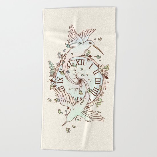 The Time We Have Beach Towel