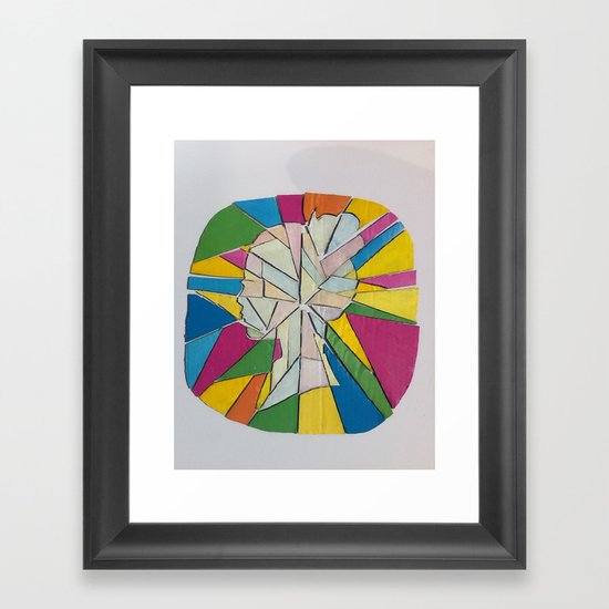 Fragments 2 Framed Art Print