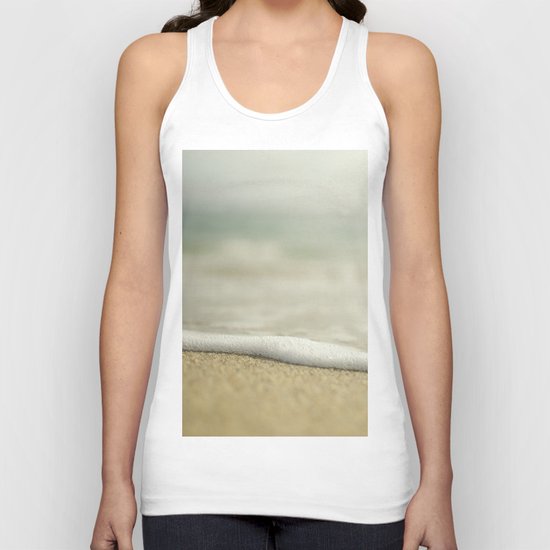 Beach Close Up Unisex Tank Top