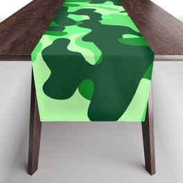 Camouflage (Green) Table Runner