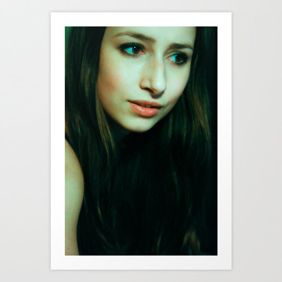 Girl Art Print