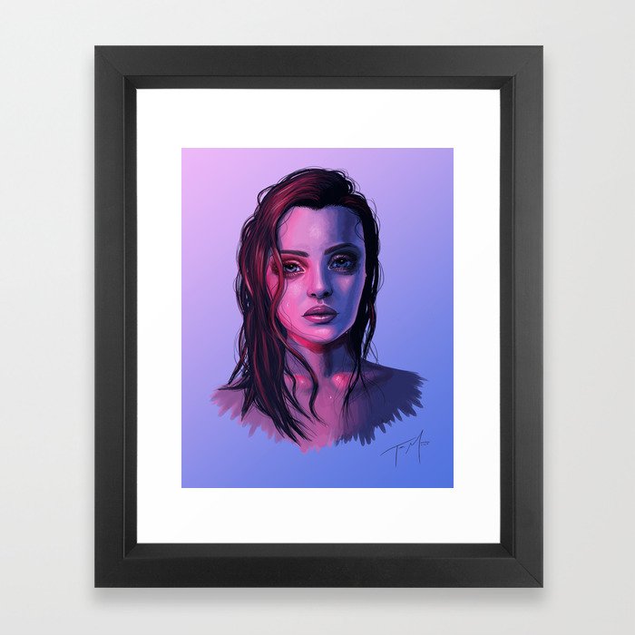 Rough Waters Framed Art Print