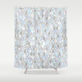 Holographic Mermaid Shower Curtain