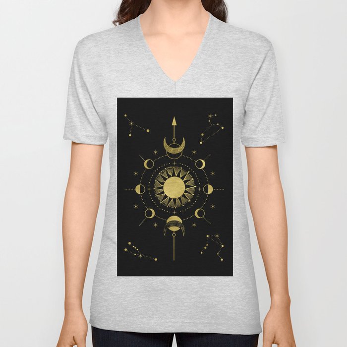 Sole Luna V Neck T Shirt