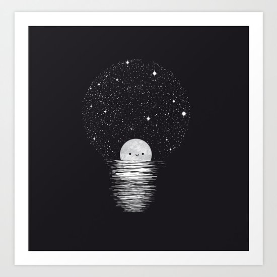Natural light Art Print