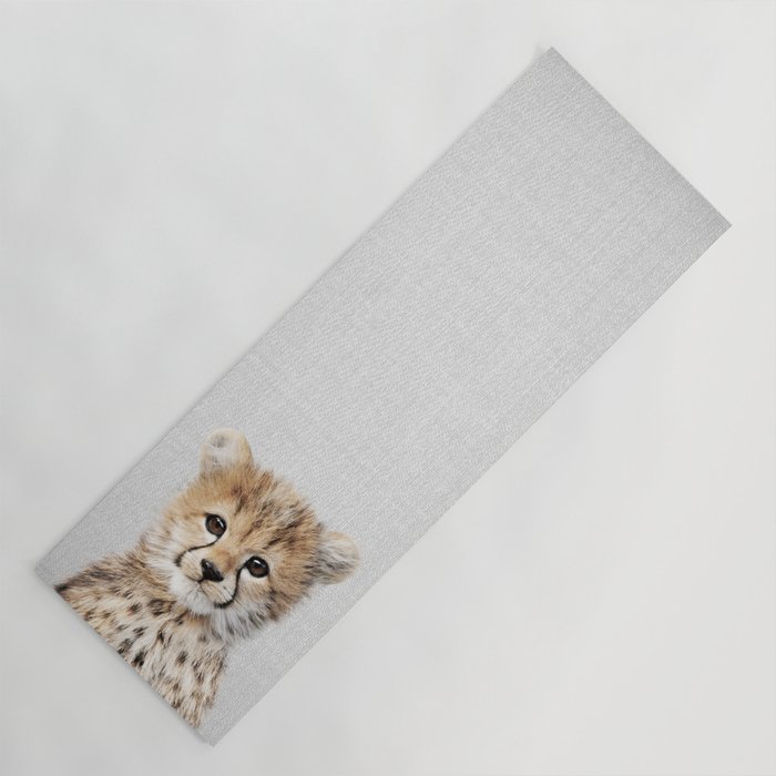 Baby Cheetah - Colorful Yoga Mat