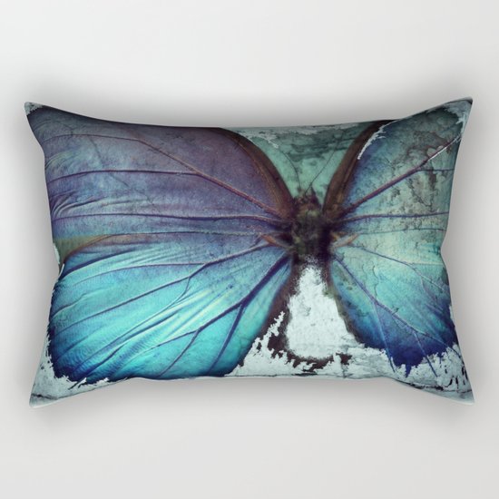 Abstract Butterfly Rectangular Pillow