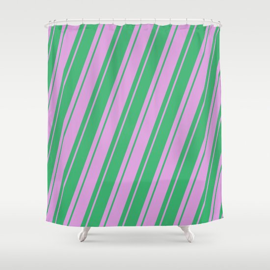 Sea Green and Plum Colored Lines/Stripes Pattern Shower ... Sign up for uo rewards and get 10% off your next purchase.