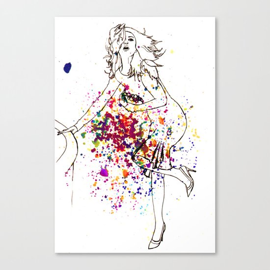 high fashion Canvas Print