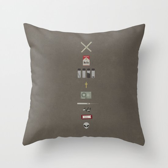 X-Files Throw Pillow