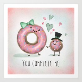 Yummy Donuts Art Paintings Prints Canvas Poster Home Ornaments Gift 