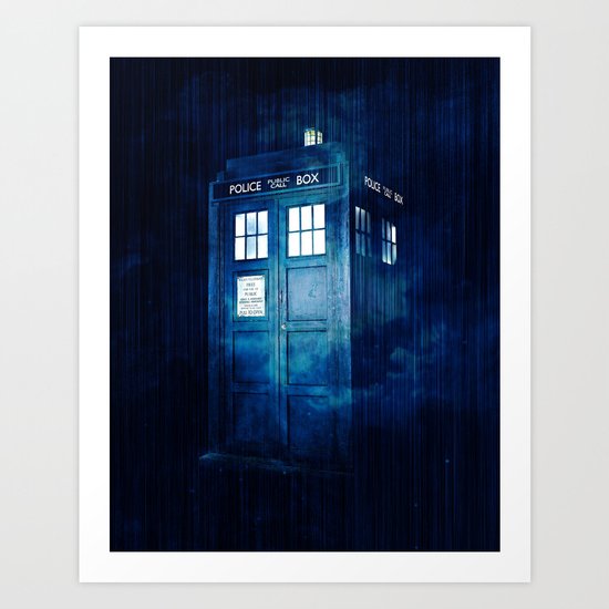 The Traveling Box One Art Print